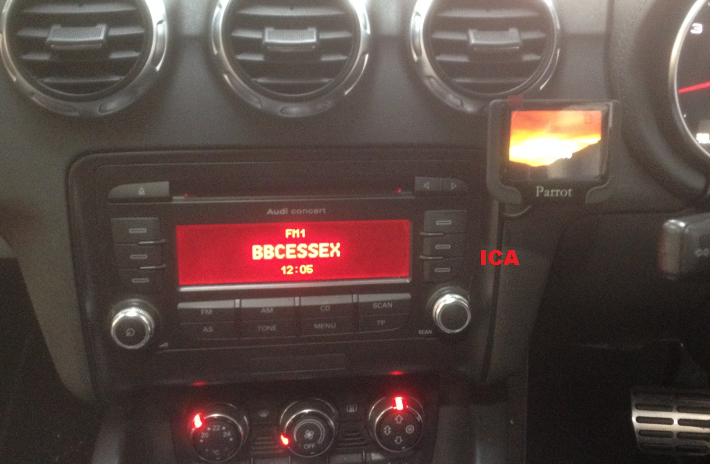 Audi TT 2014 Parrot MKI9200 Fitting Essex